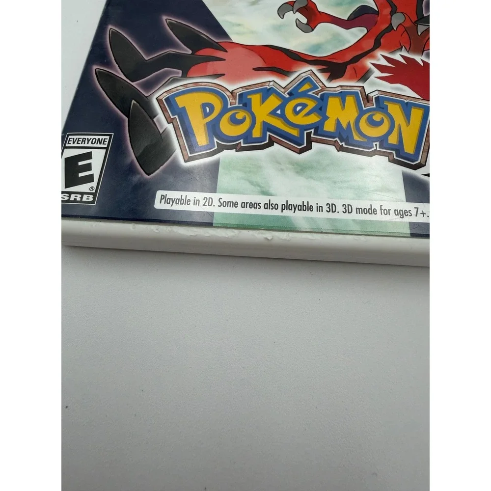 Pokemon Y Nintendo 3DS 2013 NTSC-U/C Yveltal RPG Game Case & Manual